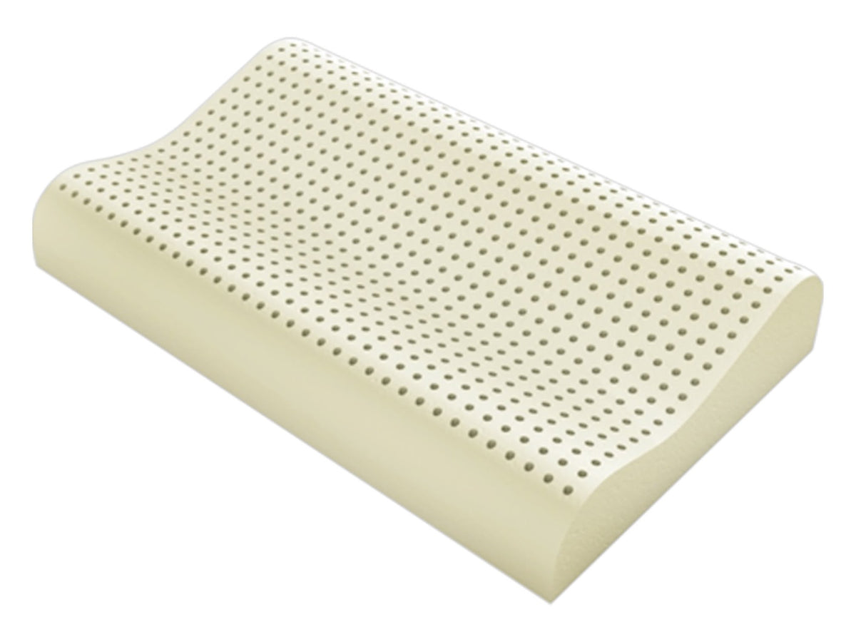 Guanciale Pevline Natural Latex Ortocervicale a doppia onda